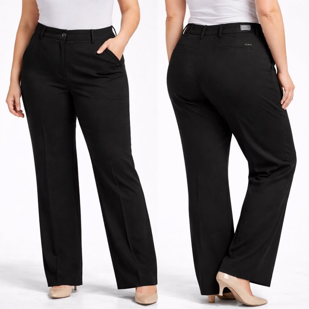 Brax Women’s Milva Black Dress Pants - Size 36 x 32 Regular - NWT